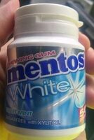 Mentos Gum Mintgeschmack, White