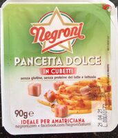 Pancetta dolce in cubetti