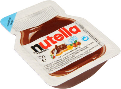 Nutella pate a tartiner noisettes-cacao barquette 15 gr