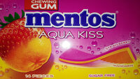 Mentos Gum Aqua Kiss Strawberry-mandarin