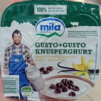 Mila Gusto + Gusto Vaniglia e anelli di cioccolato