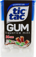 Tic Tac Gum Liquorice mint