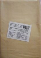 Hojas de Tofu
