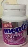Chewing gum mentos