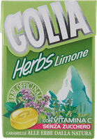 Golia Herbs Limone Con Vitamina C Senza Zucchero Senza Glutine