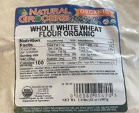 Whole White Wheat Flour Organic
