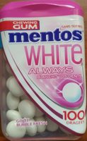 White always - Chewing gum sans sucres