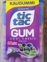 Tic Tac Gum Cool Cassis