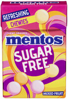 Mentos Mixed Fruit Sugarfree 45g
