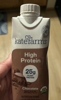 High protein chocolate shake