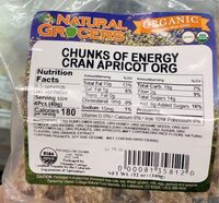 Chunks of Energy Cran Apricot ORG