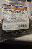 Organ Turmeric Date Flax Energy Chunks