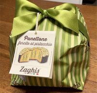 Panettone farcito al pistacchio