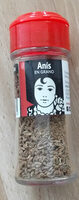 Anís en grano