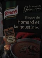 Homard et langoustines soupe