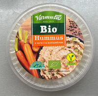 Bio hummus s mrkví a koriandrem