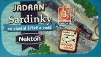 Sardinky ve vlastní šťávě a vodě