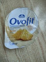 Ovofit tvarohový dezert ananas