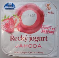 Řecky jogurt Jahoda - Milko