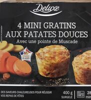 Gratins aux patates douces