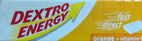 DEXTRO ENERGY Orange + vitamin C ENERGY TABLETS