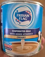 Evaporated milk with added vitamin D