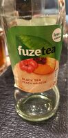 FuzeTea Thé noir évasion pêche & saveur hibiscus