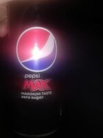 Pepsi max zero sugar