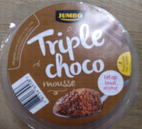 Triple choco mousse