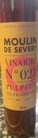 Vinaigre no 023 pulpeux de framboises