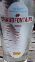 Chaudfontaine Sparkling (rood) Glas