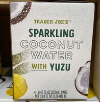 Sparkling coconut water