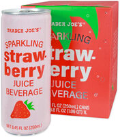 Sparkling Strawberry Juice