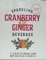 Sparkling Cranberry Ginger Beverage
