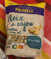 Noix de cajou grillées sans sel