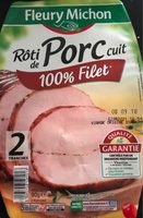 Rôti de porc cuit 100% filet