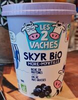 Skyr bio mûre-myrtille