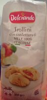 Frollini con confettura di mele