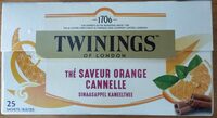 Thé saveur orange cannelle - Sinaasappel Kaneelthee