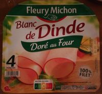 Blanc de dinde doré au four