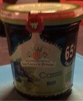 Confiture cassis bio