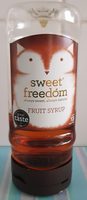 Sweet freedom fruit syrup