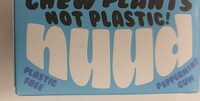 Nuud peppermint gum