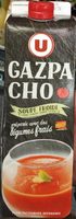 Gazpacho soupe froide préparée avec des légumes frais