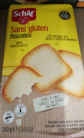 Biscottes sans gluten