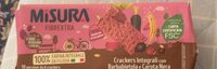 Cracker integrali con Barbabietola e carota nera