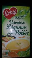 Velouté de légumes façon poêlée