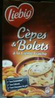 Cèpes & Bolets à la crème fraîche