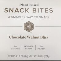 Chocolate Walnut Bliss Snack Bites