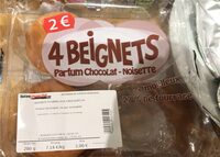 Beignets fourres au chocolat